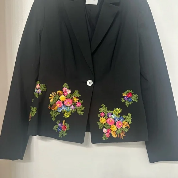 Moschino piece suit jacket and skirt